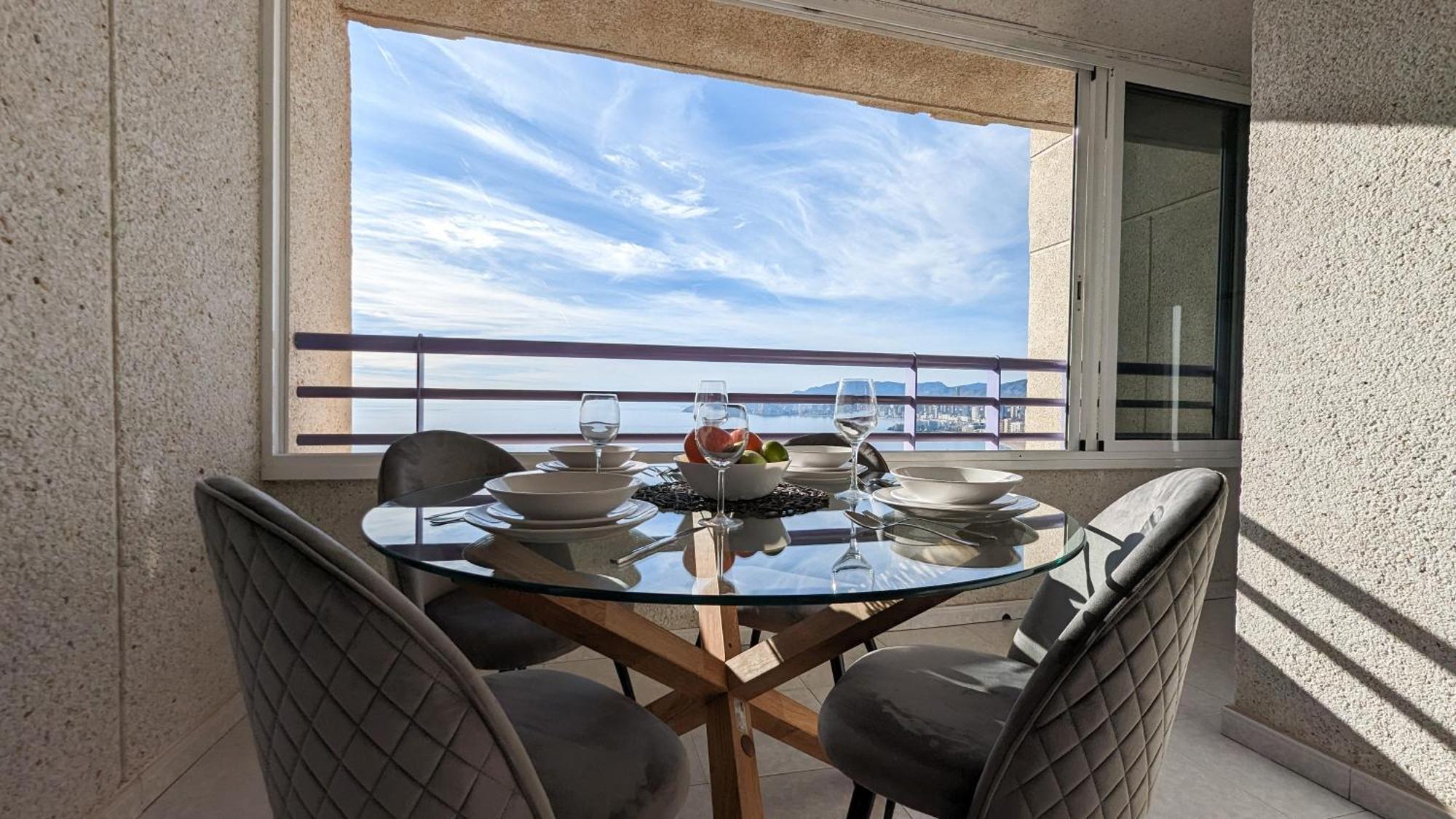 Tropic Mar Sea View Apartments بينايدورم المظهر الخارجي الصورة